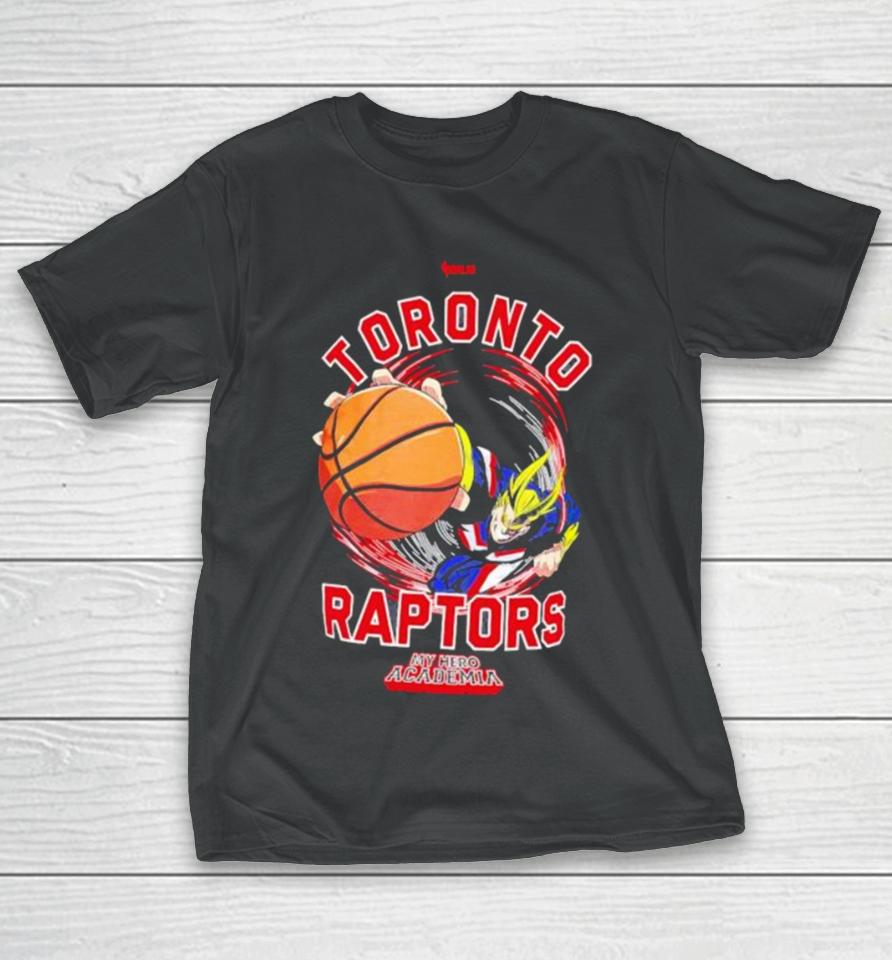 Toronto Raptors Hyperfly Unisex Nba X My Hero Academia All Might Smash T-Shirt