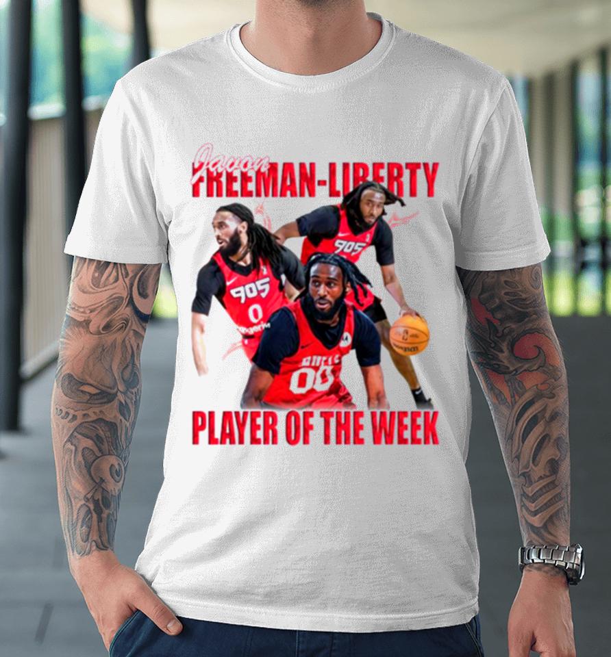 Toronto Raptors Javon Freeman Liberty Player Of The Week Premium T-Shirt