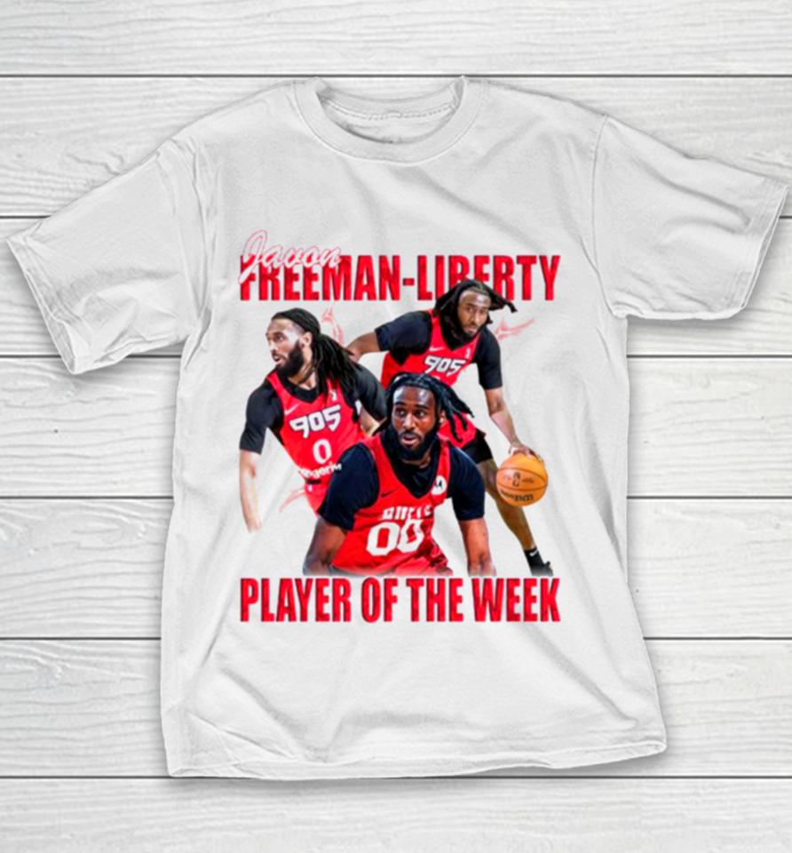 Toronto Raptors Javon Freeman Liberty Player Of The Week Youth T-Shirt