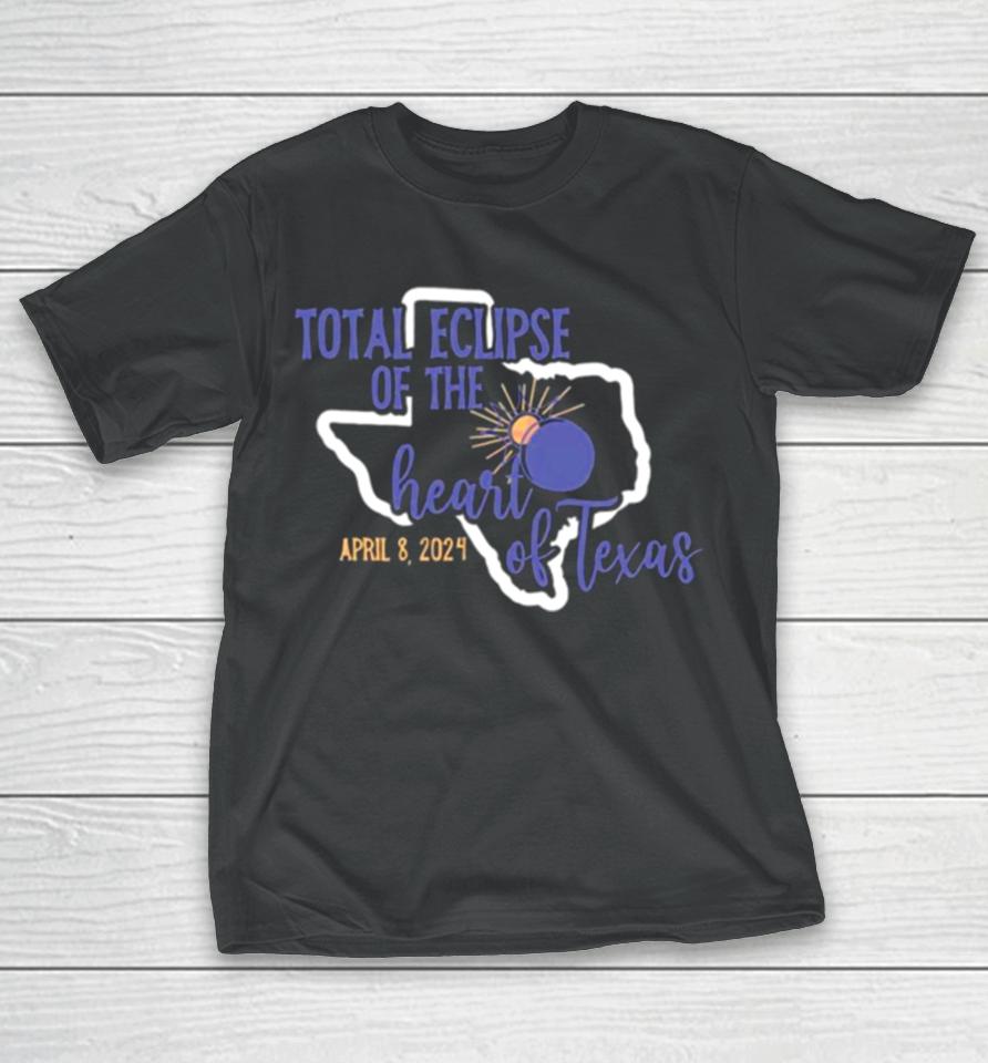 Total Eclipse Of The Heart Of Texas 2024 T-Shirt