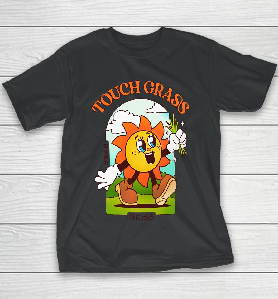 Touch Grass Youth T-Shirt