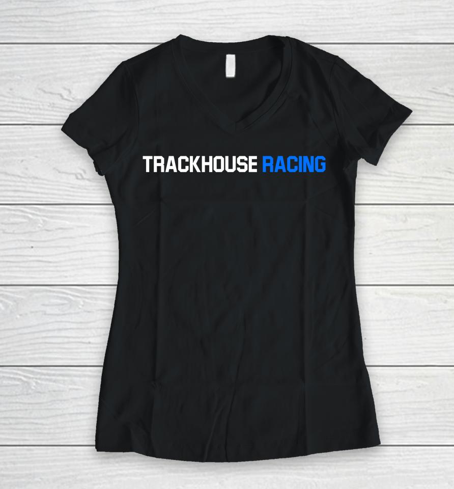 Trackhouse Racing Women V-Neck T-Shirt