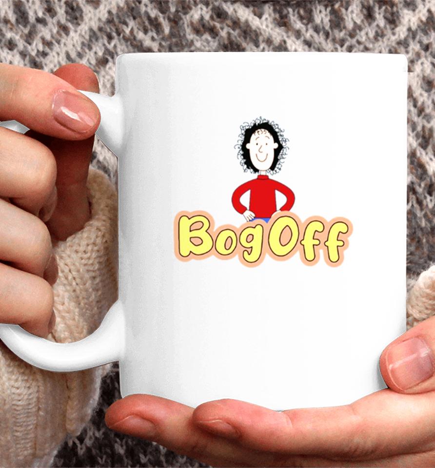 Tracy Beaker Funny Logo Bog Off Coffee Mug