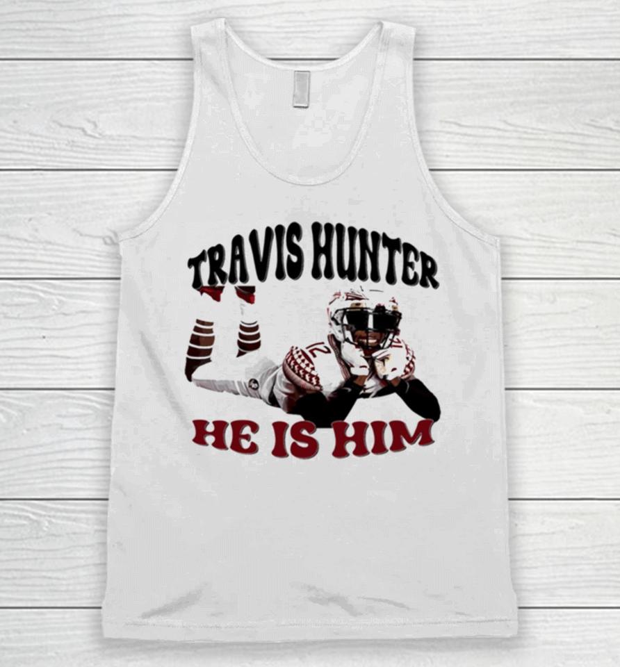 Travis Hunter He Is Him Travis Lovers Unisex Tank Top