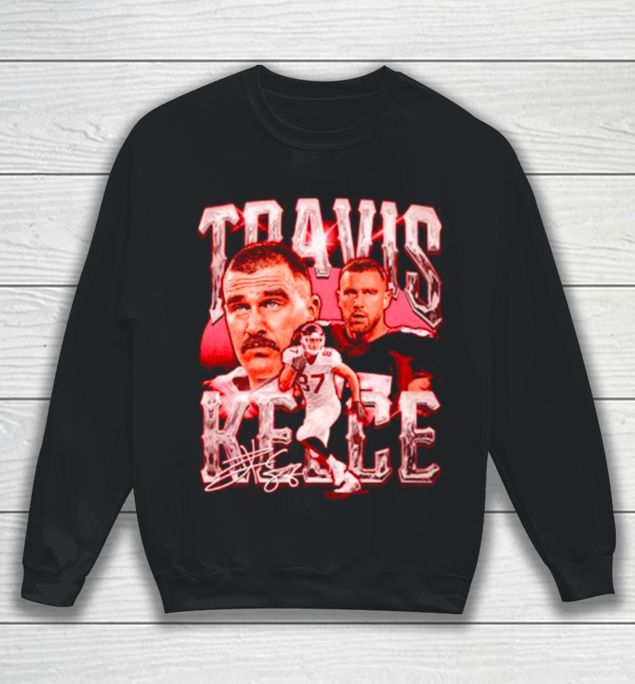 Travis Kelce Kansas City Vintage Football Sweatshirt