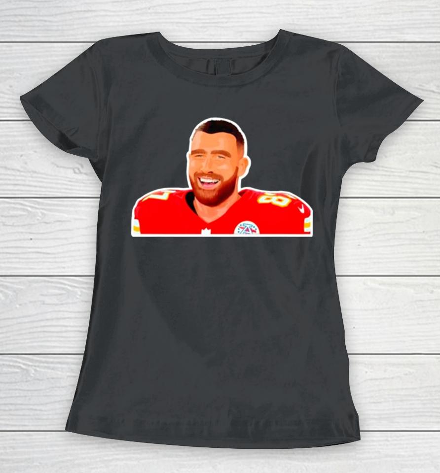 Travis Kelce Player Nfl Kansas City Chiefs Women T-Shirt