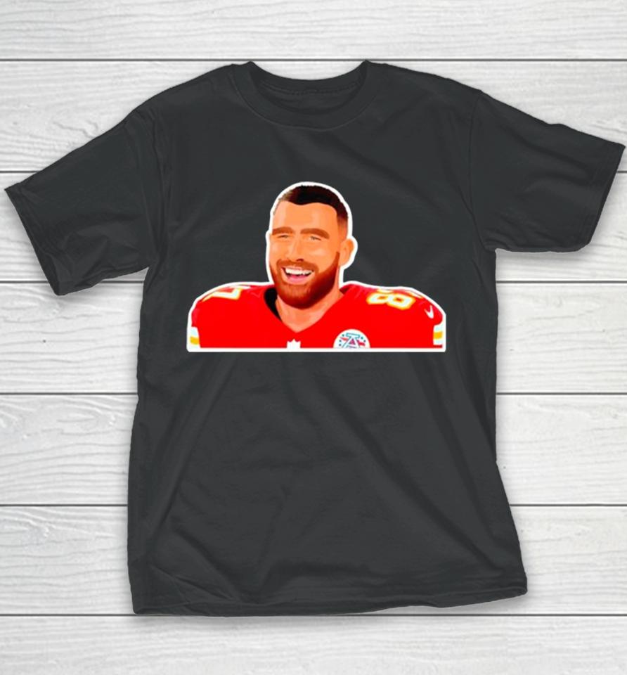 Travis Kelce Player Nfl Kansas City Chiefs Youth T-Shirt