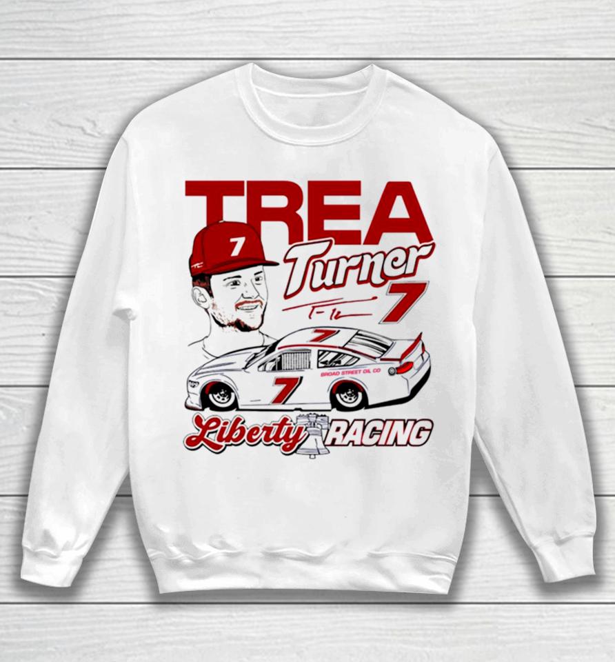 Trea Turner Liberty Racing Philadelphia Phillies Sweatshirt