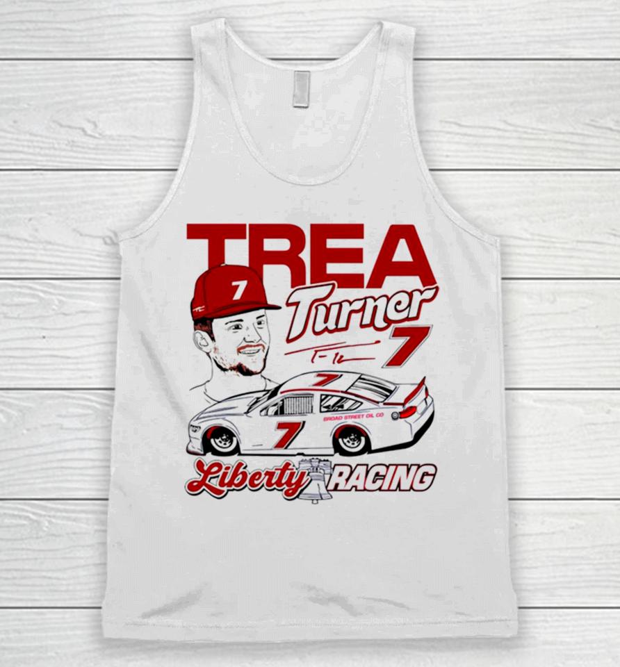 Trea Turner Liberty Racing Philadelphia Phillies Unisex Tank Top