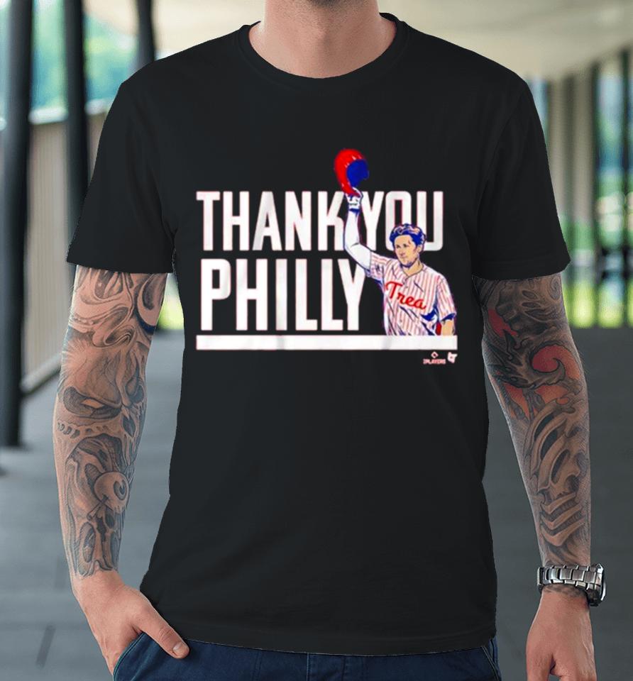 Trea Turner Thank You Philly Premium T-Shirt