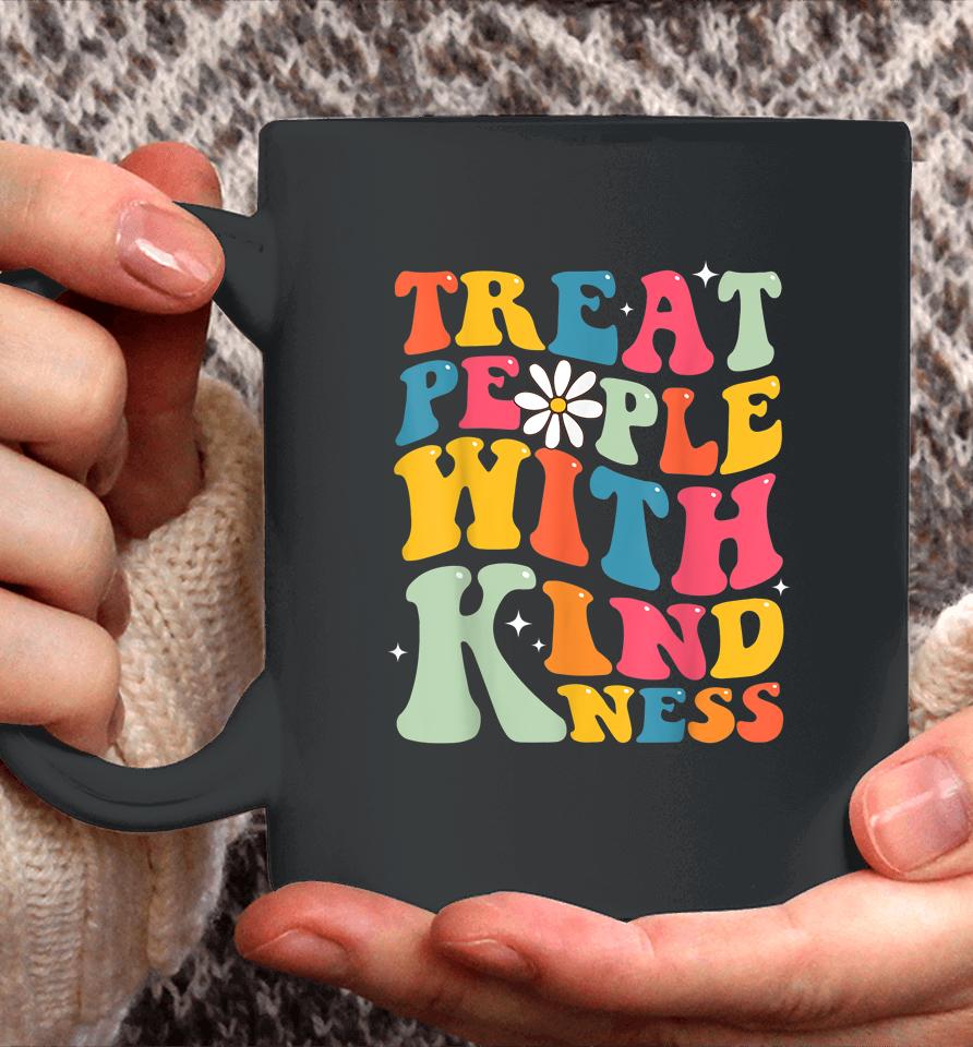 Treat People With Kindness Retro Tpwk Inspirational Letter Coffee Mug
