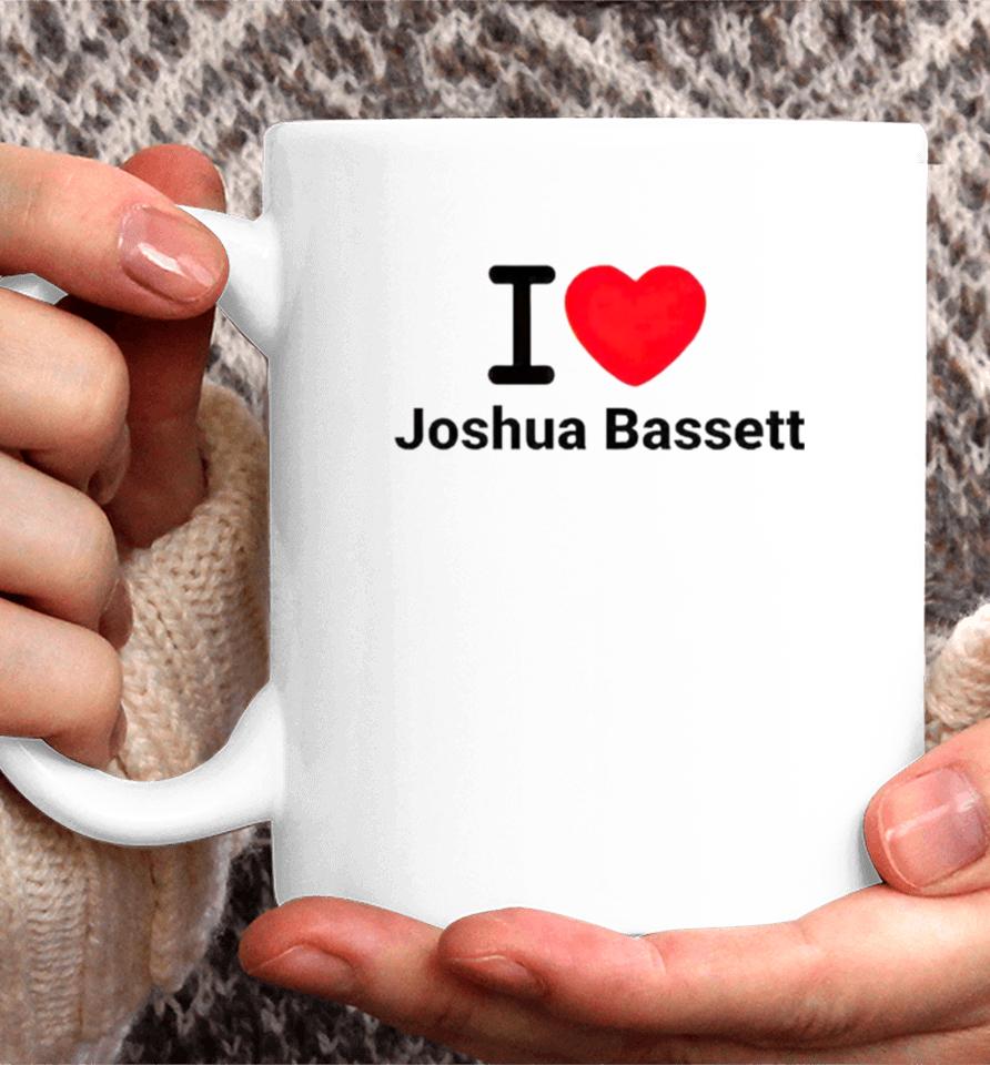 Trending I Love Joshua Bassett Coffee Mug