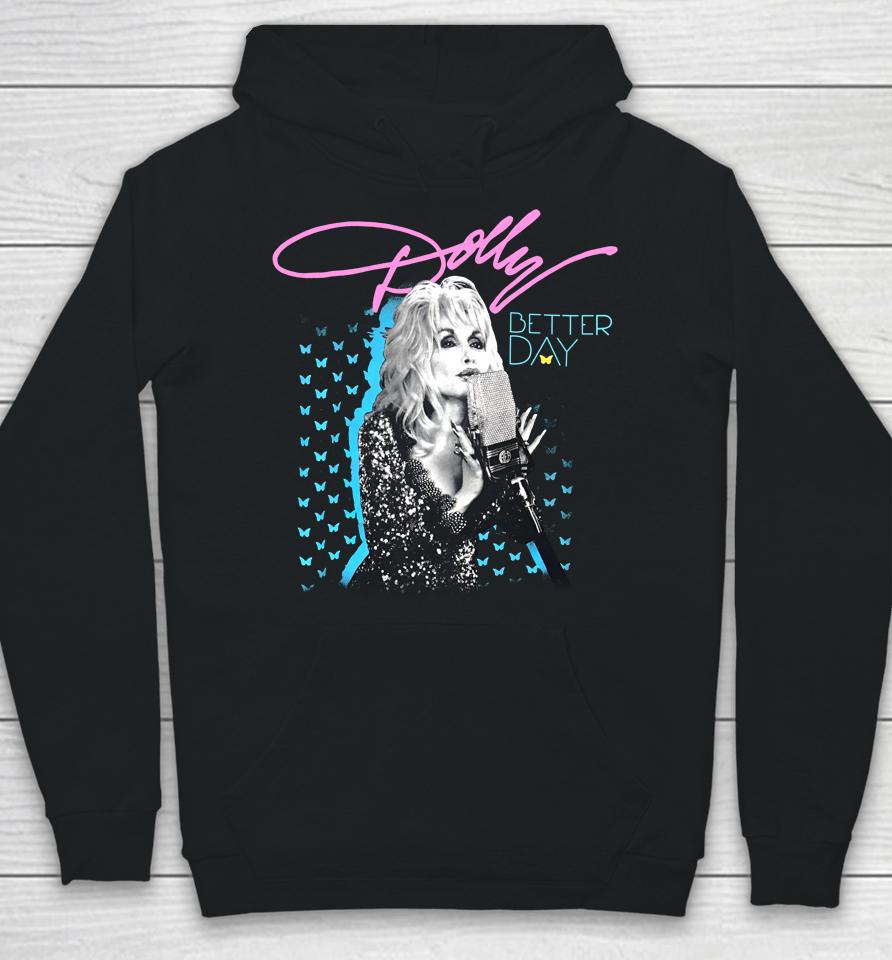 Trent Crimm Wearing Dolly Parton Better Day Hoodie
