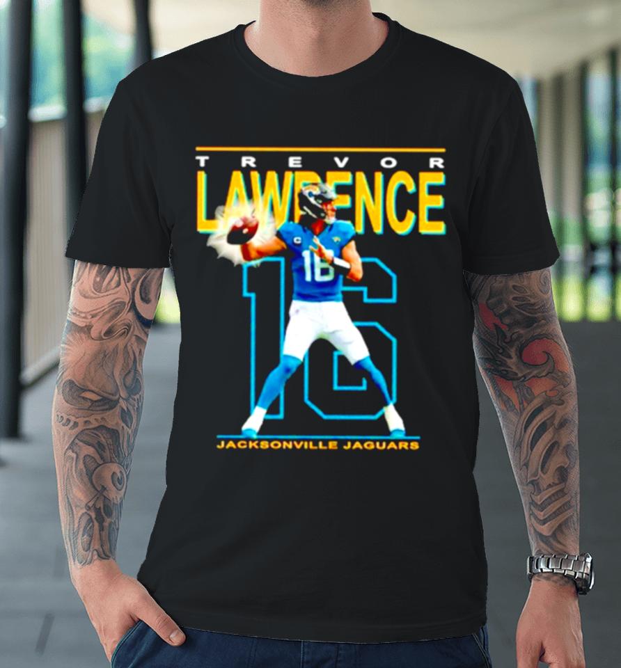 Trevor Lawrence Jacksonville Jaguars Nfl Football Player Premium T-Shirt