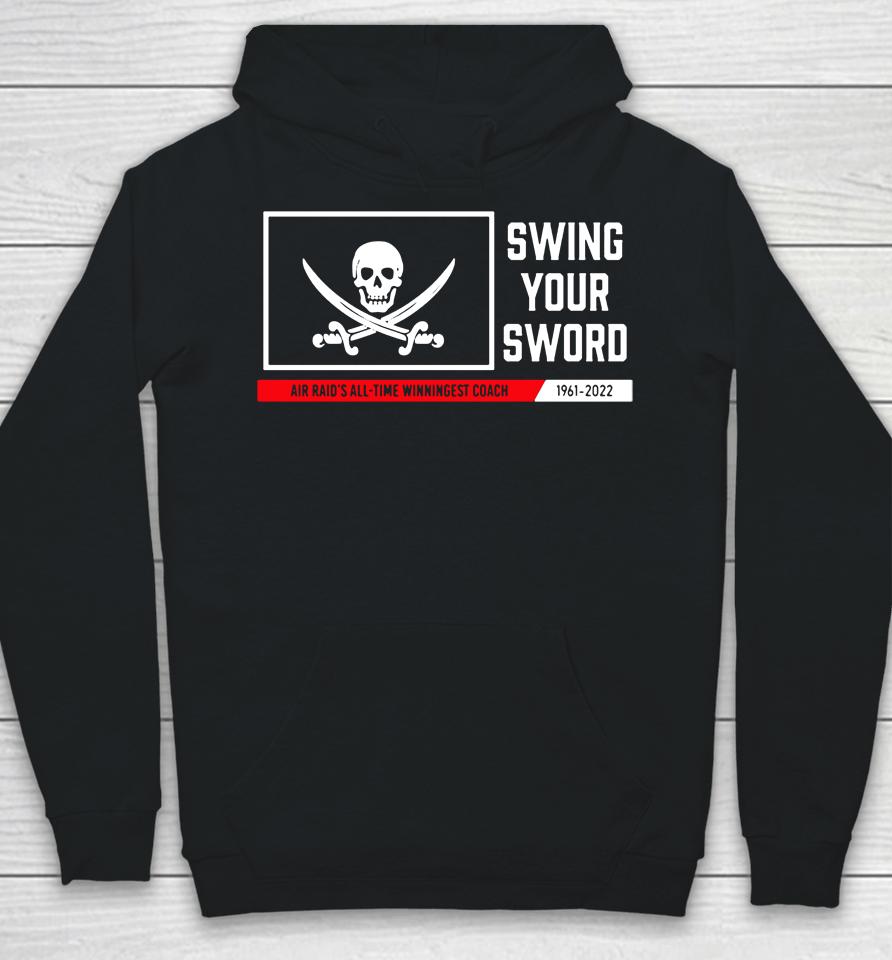 Tribute Swing Your Sword Black Hoodie