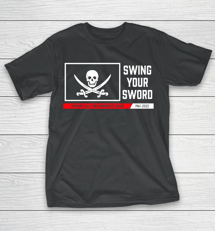 Tribute Swing Your Sword Black T-Shirt
