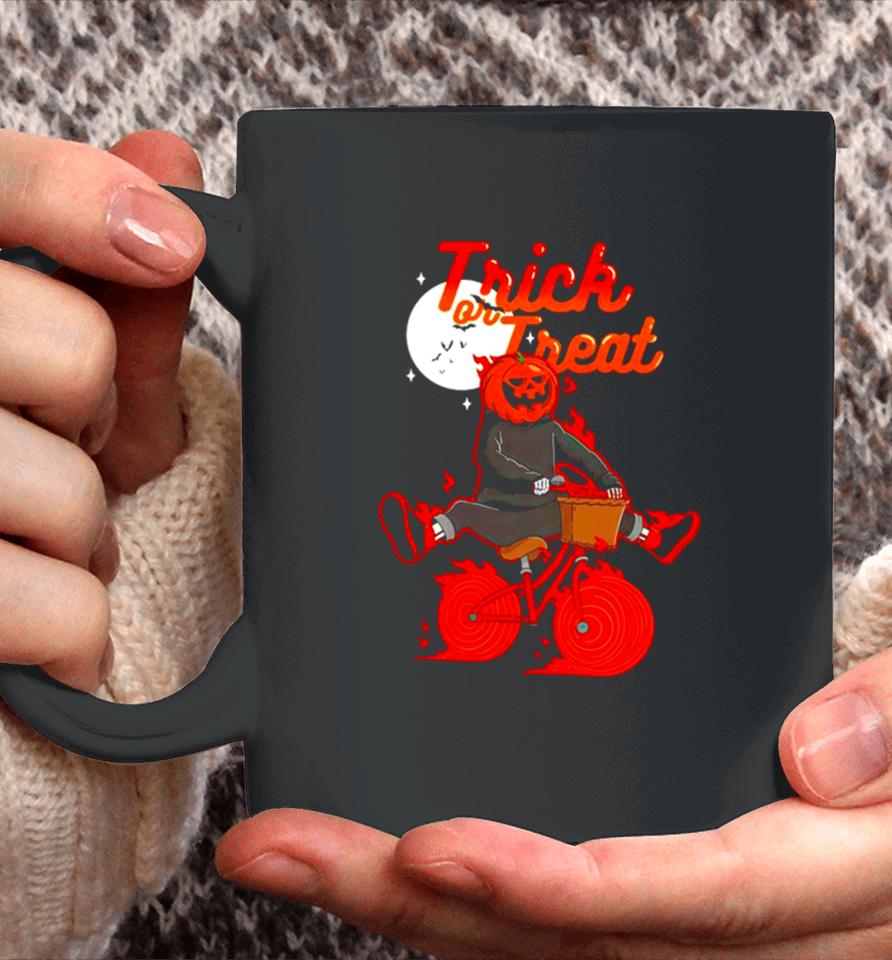 Trick Or Treat A Spooktacular Halloween Rideshirts Coffee Mug