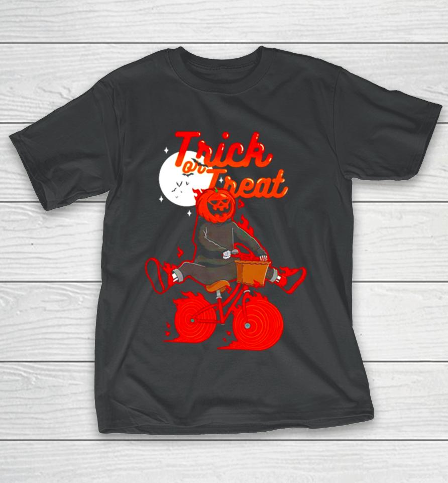 Trick Or Treat A Spooktacular Halloween Rideshirts T-Shirt