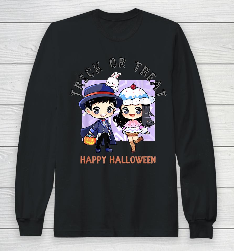 Trick Or Treat Halloween Long Sleeve T-Shirt