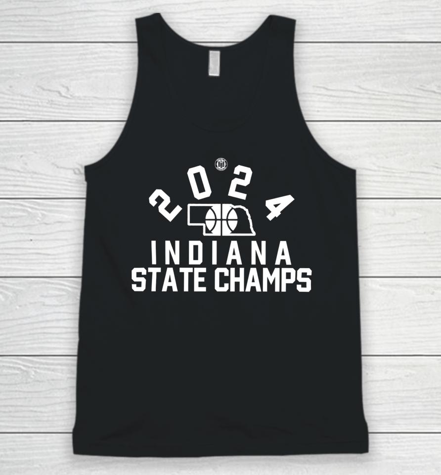 Triple B Bbbprinting Store 2024 Indiana State Champs Unisex Tank Top