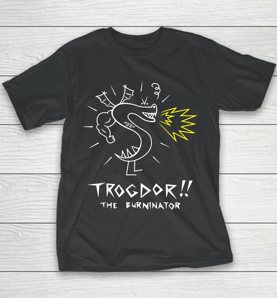 Trogdors Vintage Trogdors Games Fans Youth T-Shirt