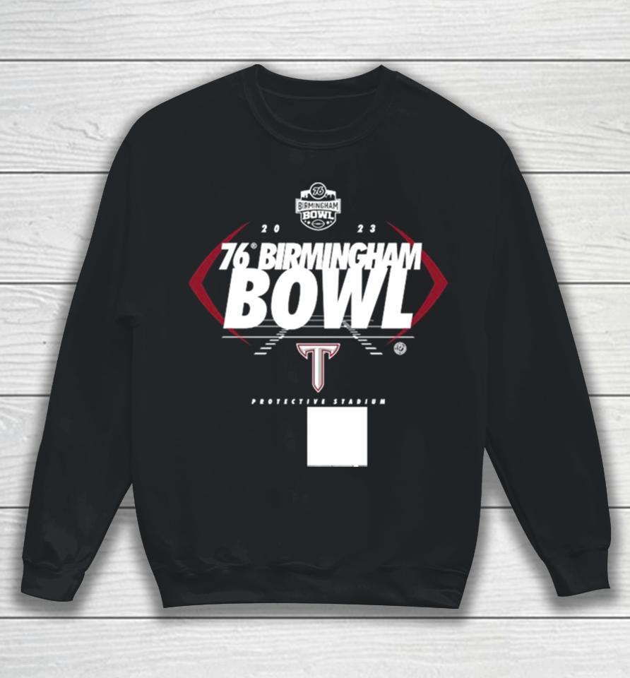 Troy Trojans 2023 Ticketsmarter Birmingham Bowl Graphic Sweatshirt