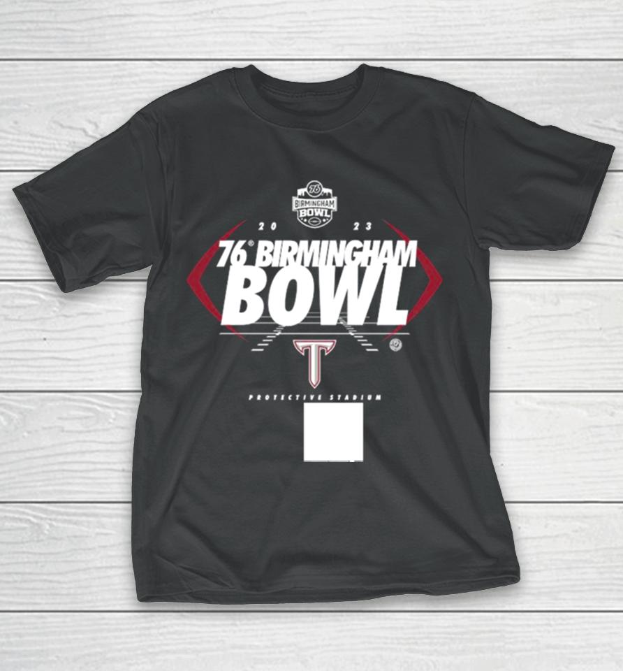 Troy Trojans 2023 Ticketsmarter Birmingham Bowl Graphic T-Shirt