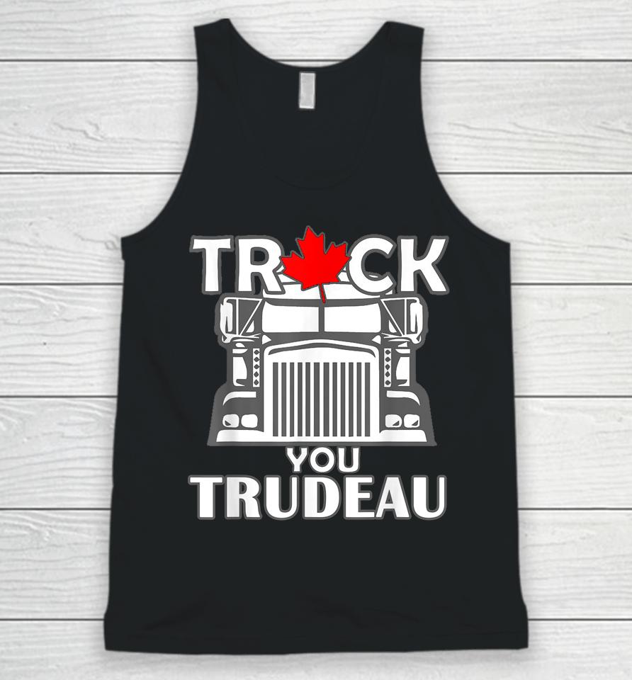 Truck You Trudeau World Freedom Convoy Canada Usa Unisex Tank Top