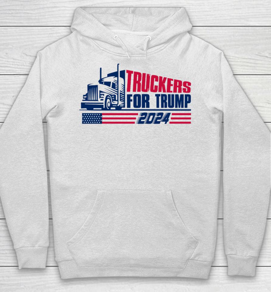 Truckers For Trump 2024 Hoodie