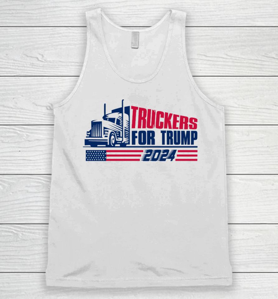 Truckers For Trump 2024 Unisex Tank Top