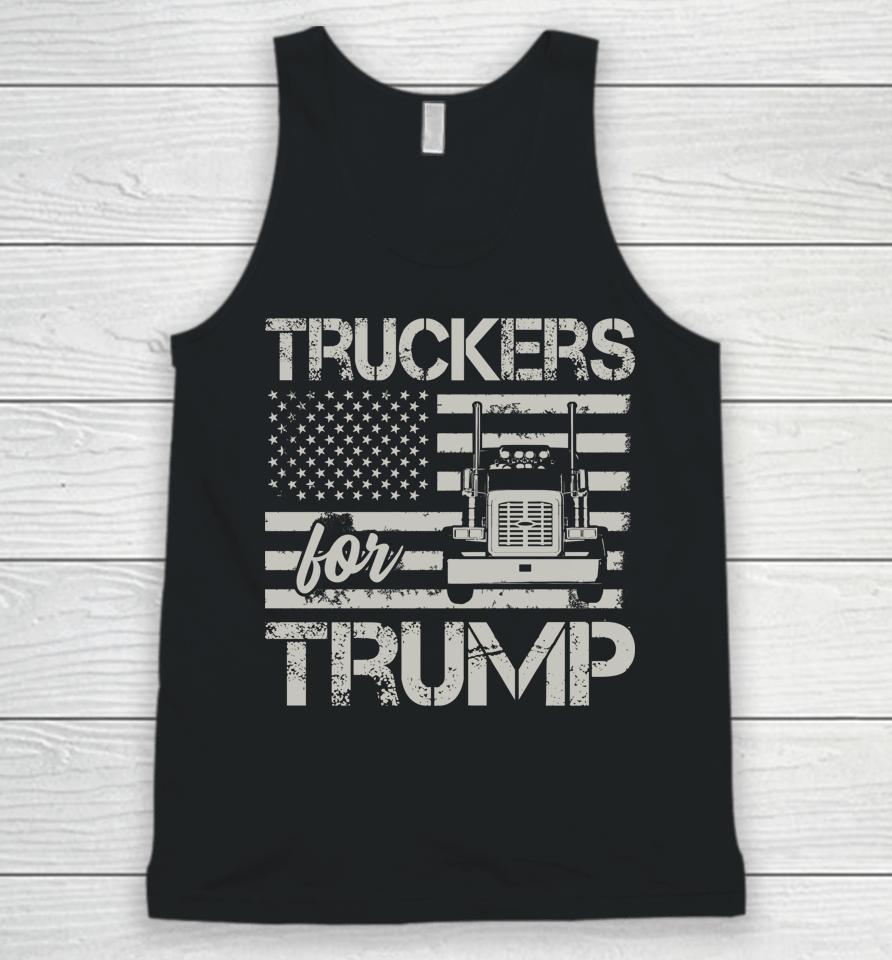 Truckers For Trump Unisex Tank Top