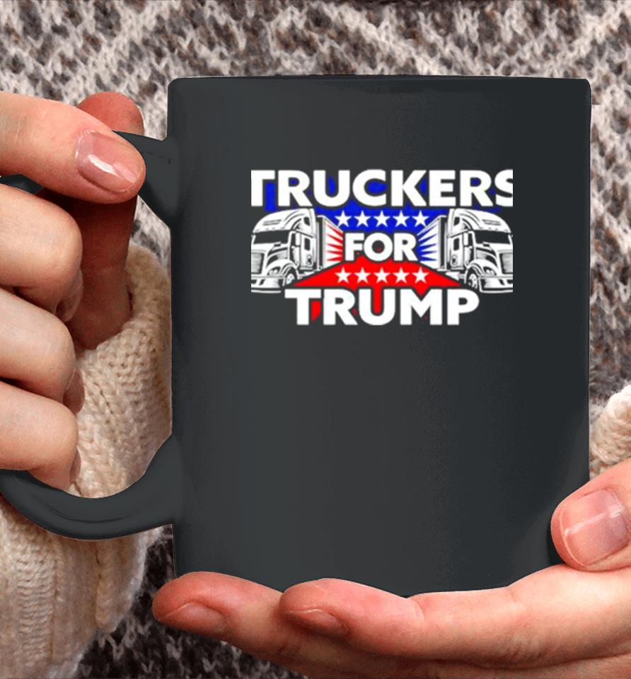 Truckers For Trump Usa Coffee Mug