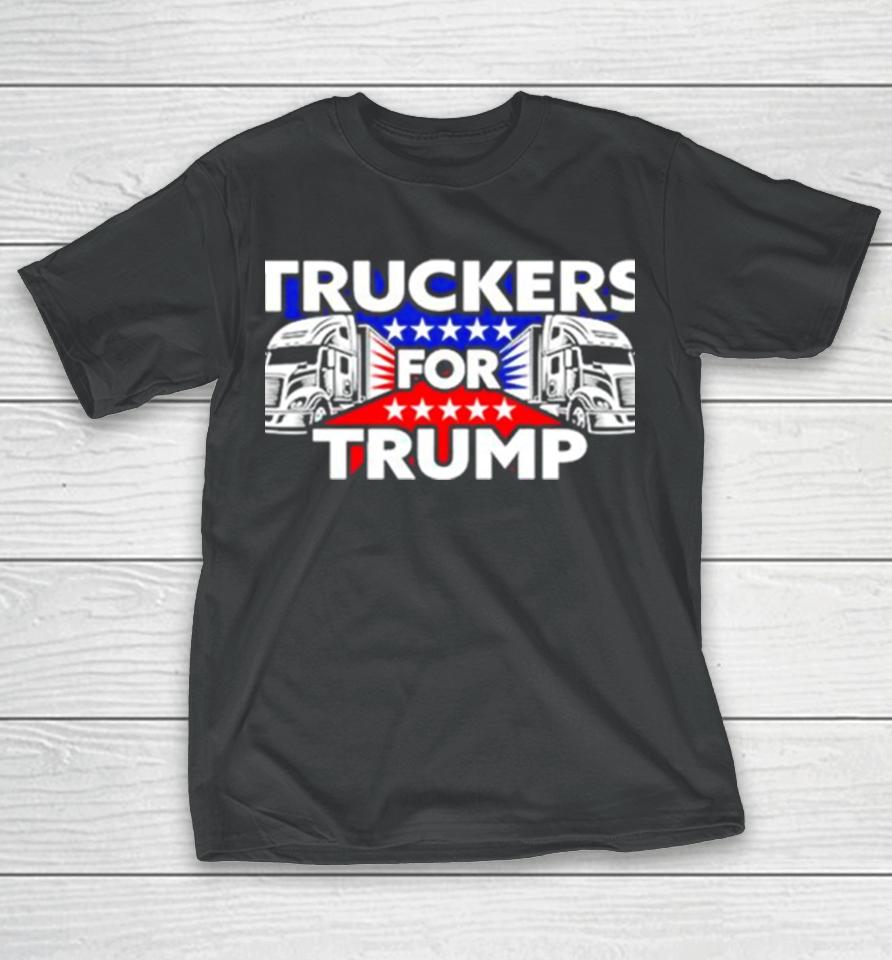 Truckers For Trump Usa T-Shirt
