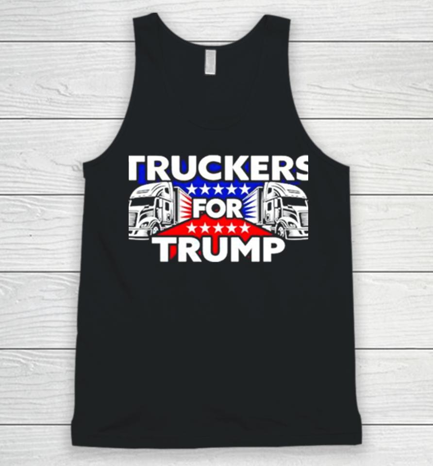 Truckers For Trump Usa Unisex Tank Top