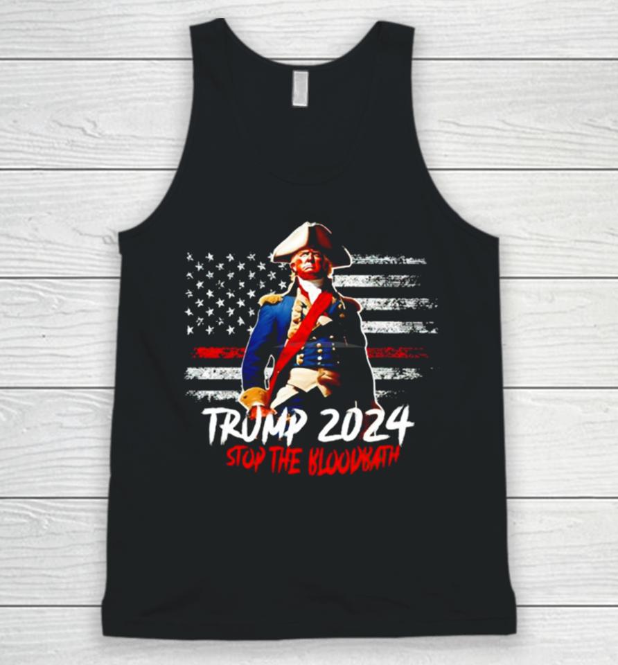 Trump 2024 Stop The Bloodbath Unisex Tank Top