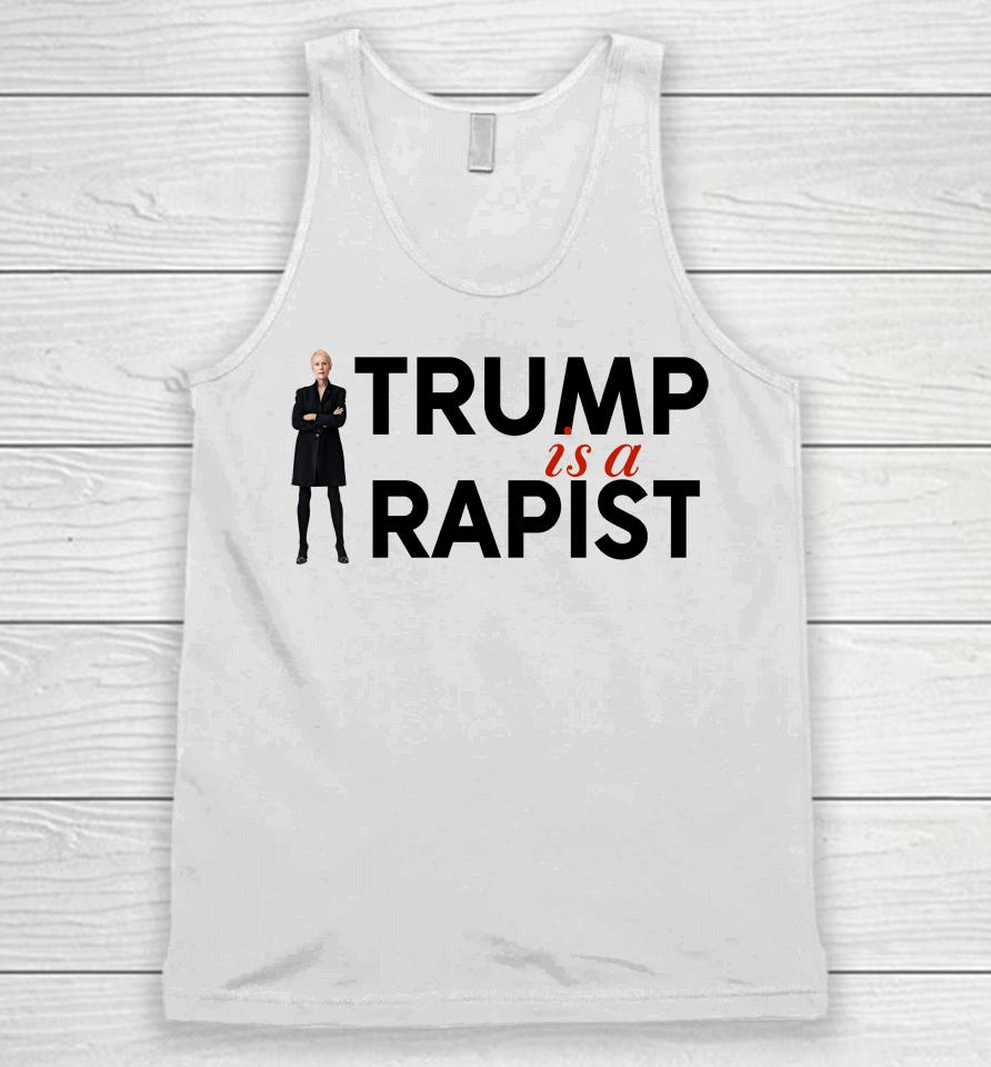 Trump Is A Rapist Unisex Tank Top