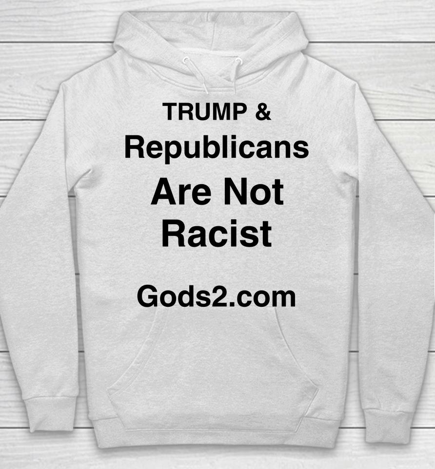 Trump &Amp; Republicans Are Not Racist Hoodie