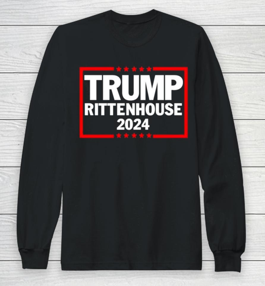 Trump Rittenhouse Funny 2024 Long Sleeve T-Shirt