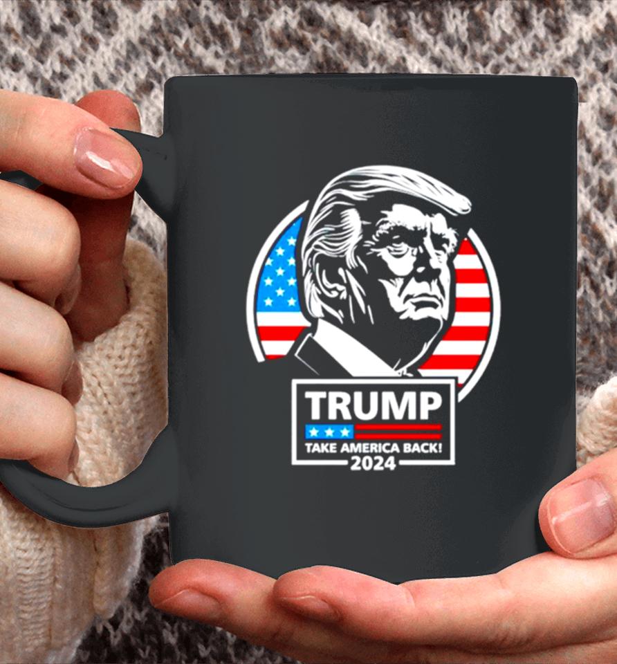 Trump Take America Back 24 Usa Flag Coffee Mug