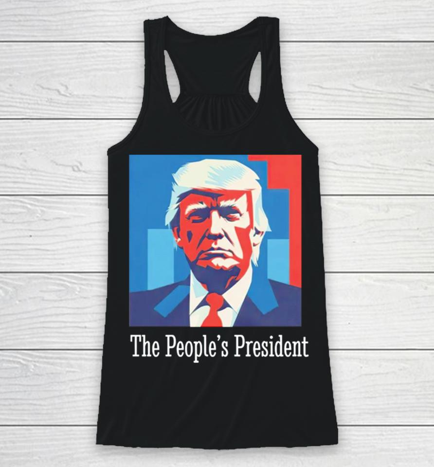 Trump The People’s President Racerback Tank