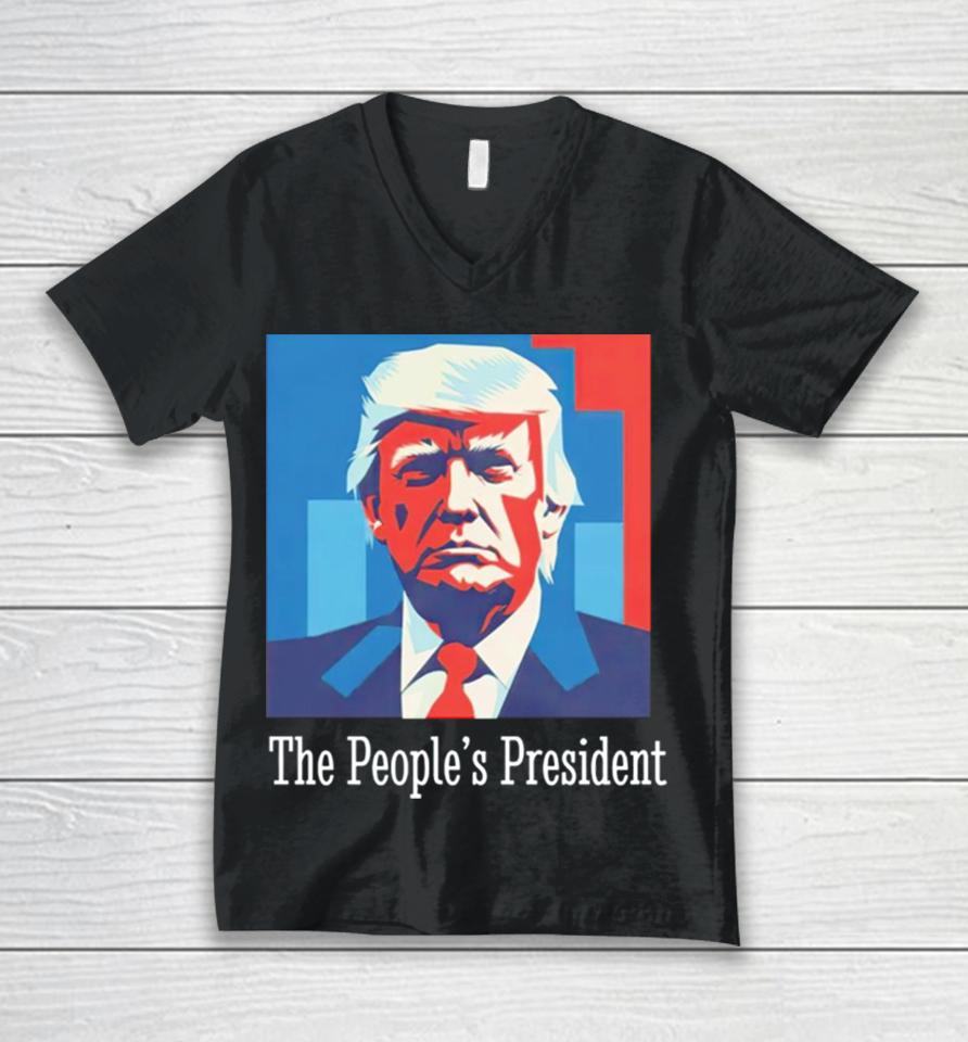 Trump The People’s President Unisex V-Neck T-Shirt
