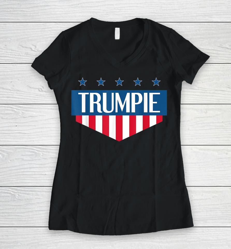 Trumpie Women V-Neck T-Shirt