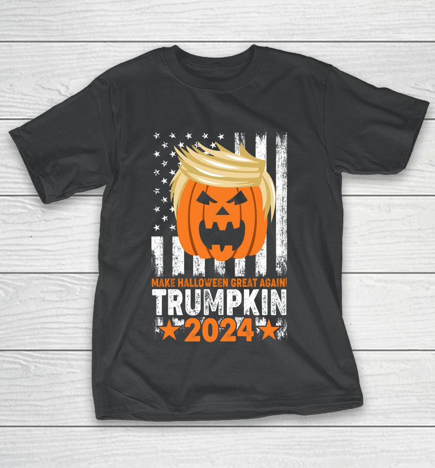 Trumpkin 2024 Make Halloween Great Again T-Shirt