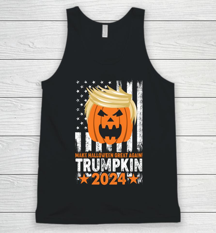 Trumpkin 2024 Make Halloween Great Again Unisex Tank Top