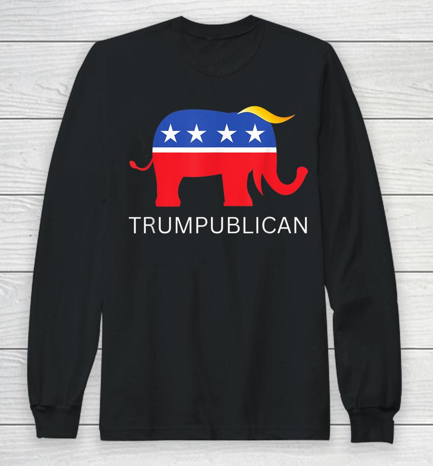 Trumpublican 2024 Trump Keep America Great Again Re-Election Long Sleeve T-Shirt