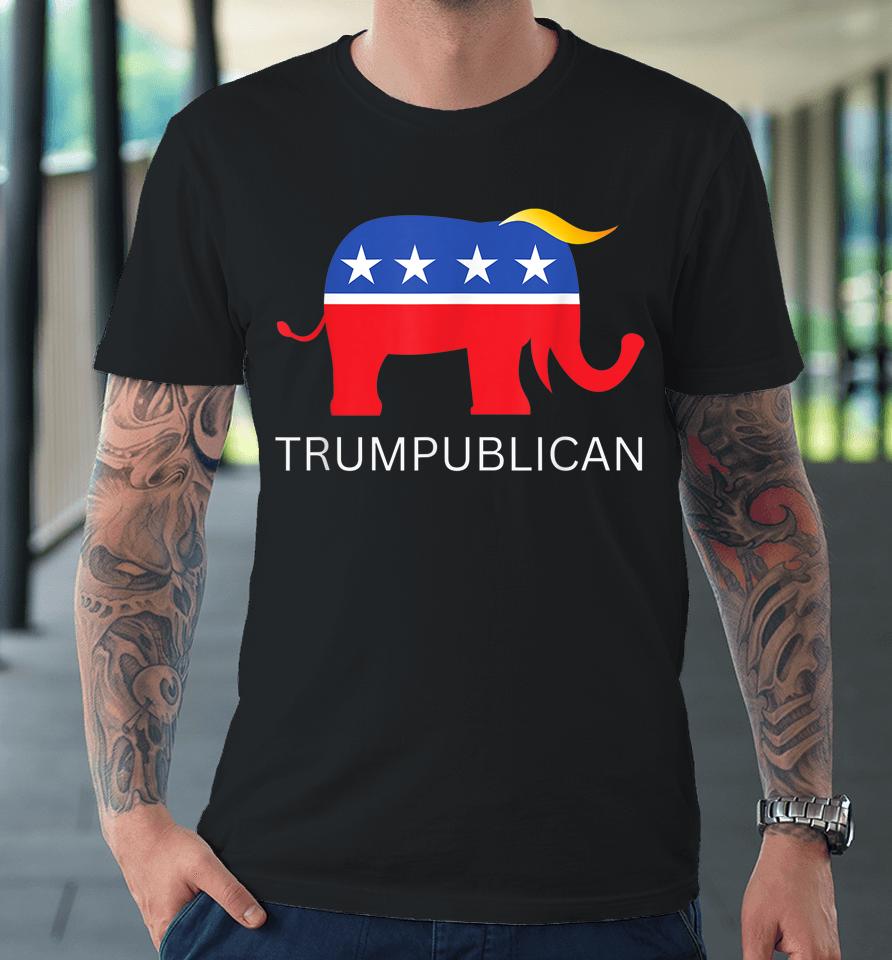 Trumpublican 2024 Trump Keep America Great Again Re-Election Premium T-Shirt
