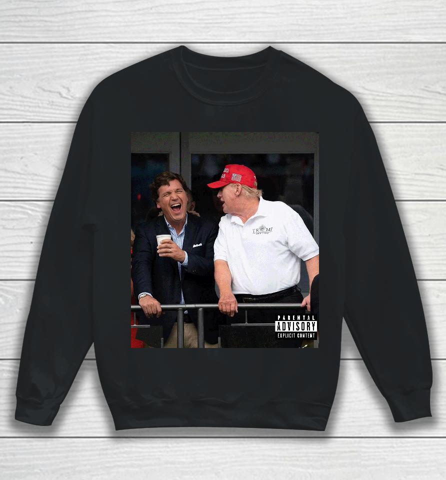 Tucker Carlson And Trump Sweatshirt