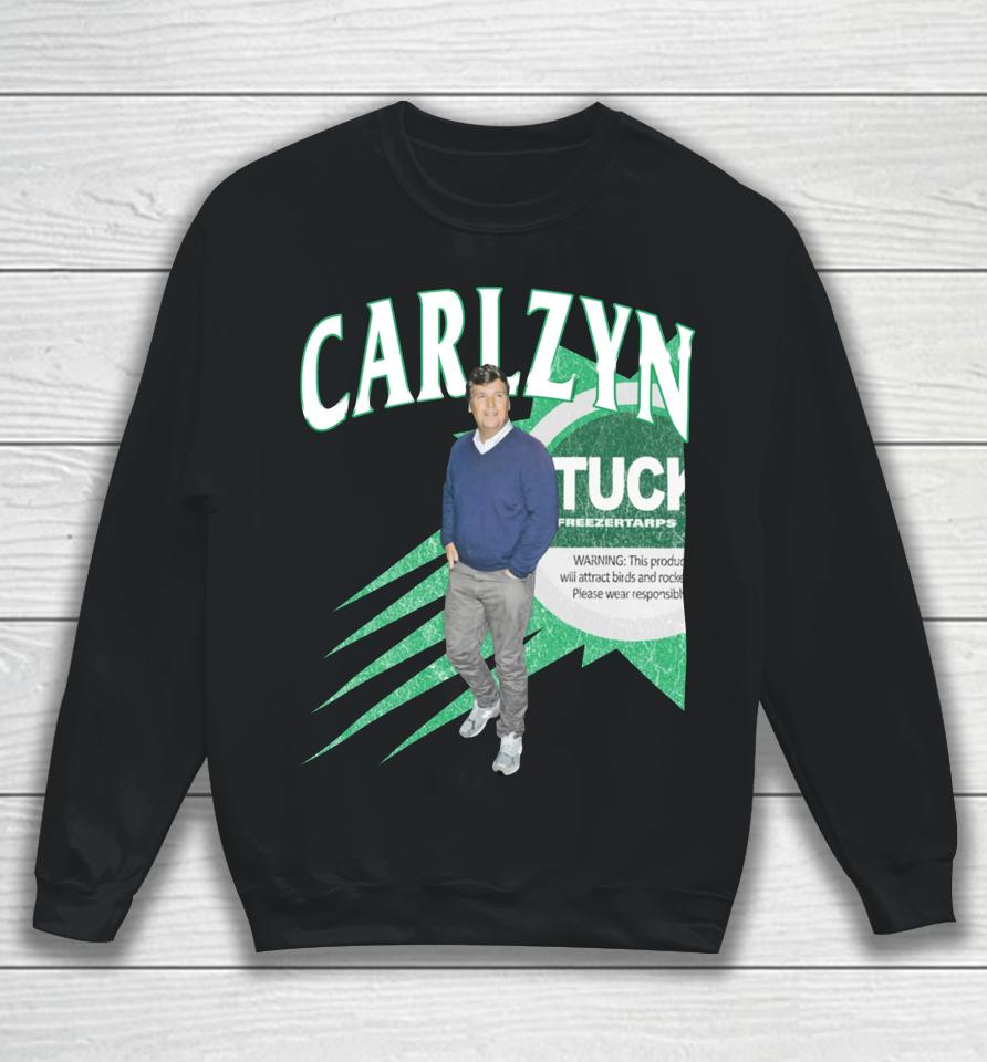Tucker Carlzyn Green Tarp Sweatshirt