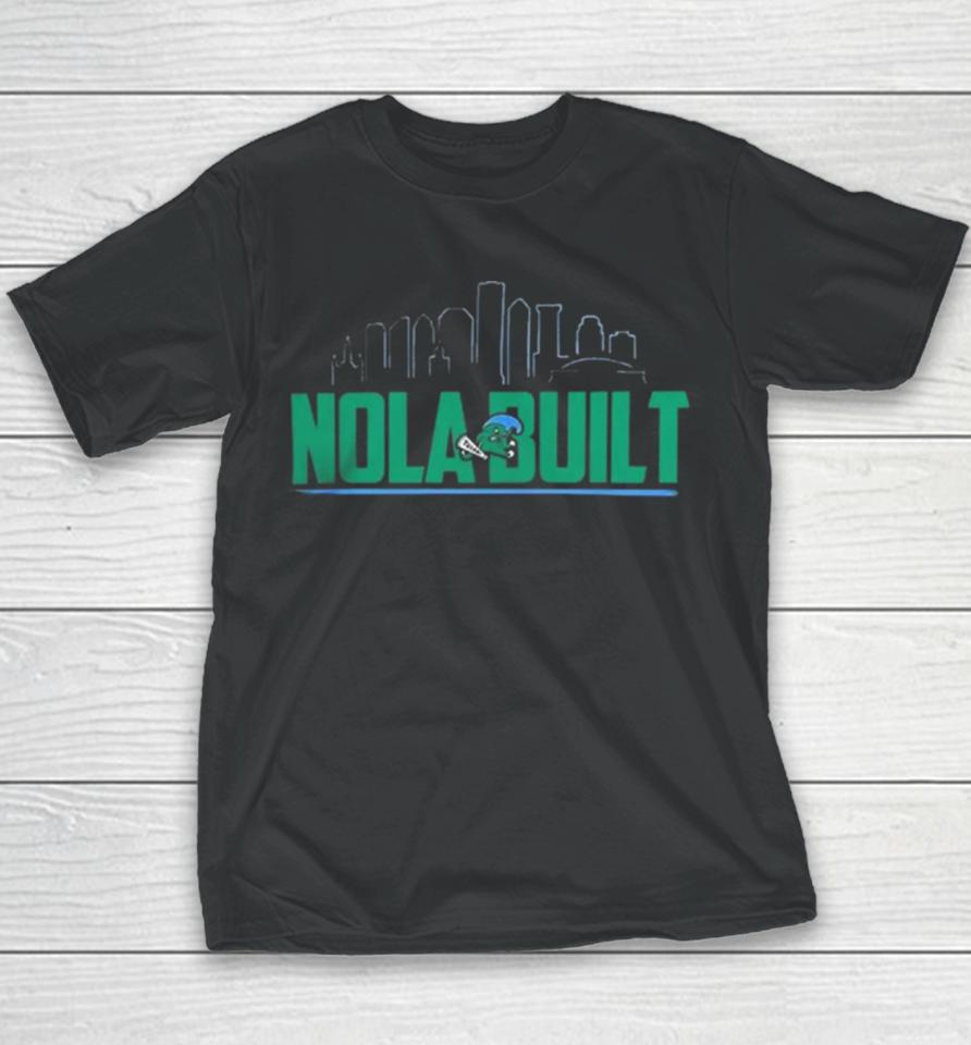 Tulane Green Wave Nola Built Youth T-Shirt