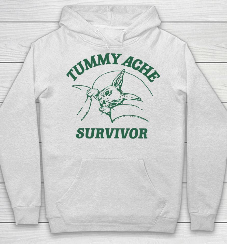 Tummy Ache Survivor Rabbit Hoodie